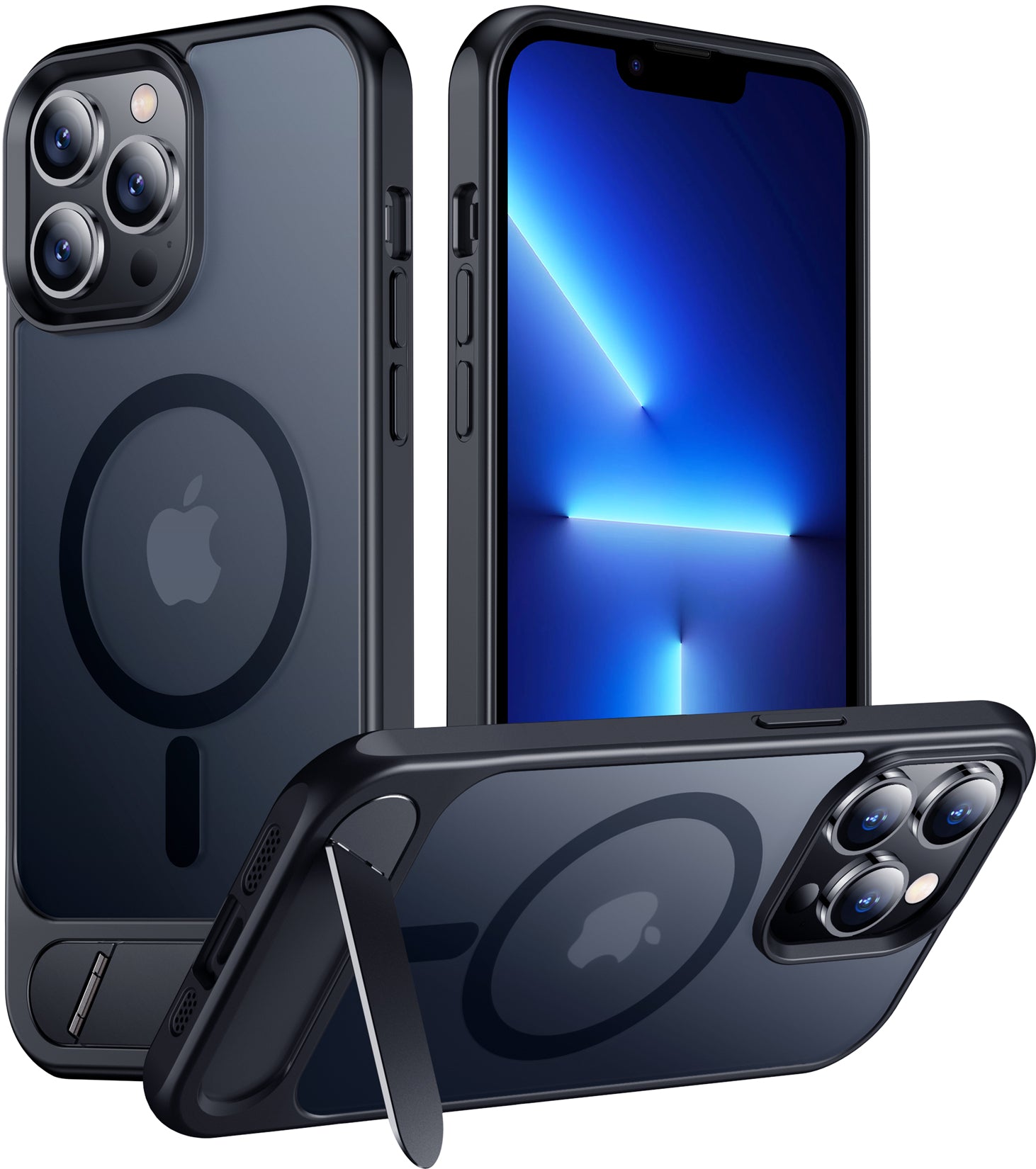 Temdan Magnetic Compatible with iPhone 13 Pro Max Case, [Built-in Invi