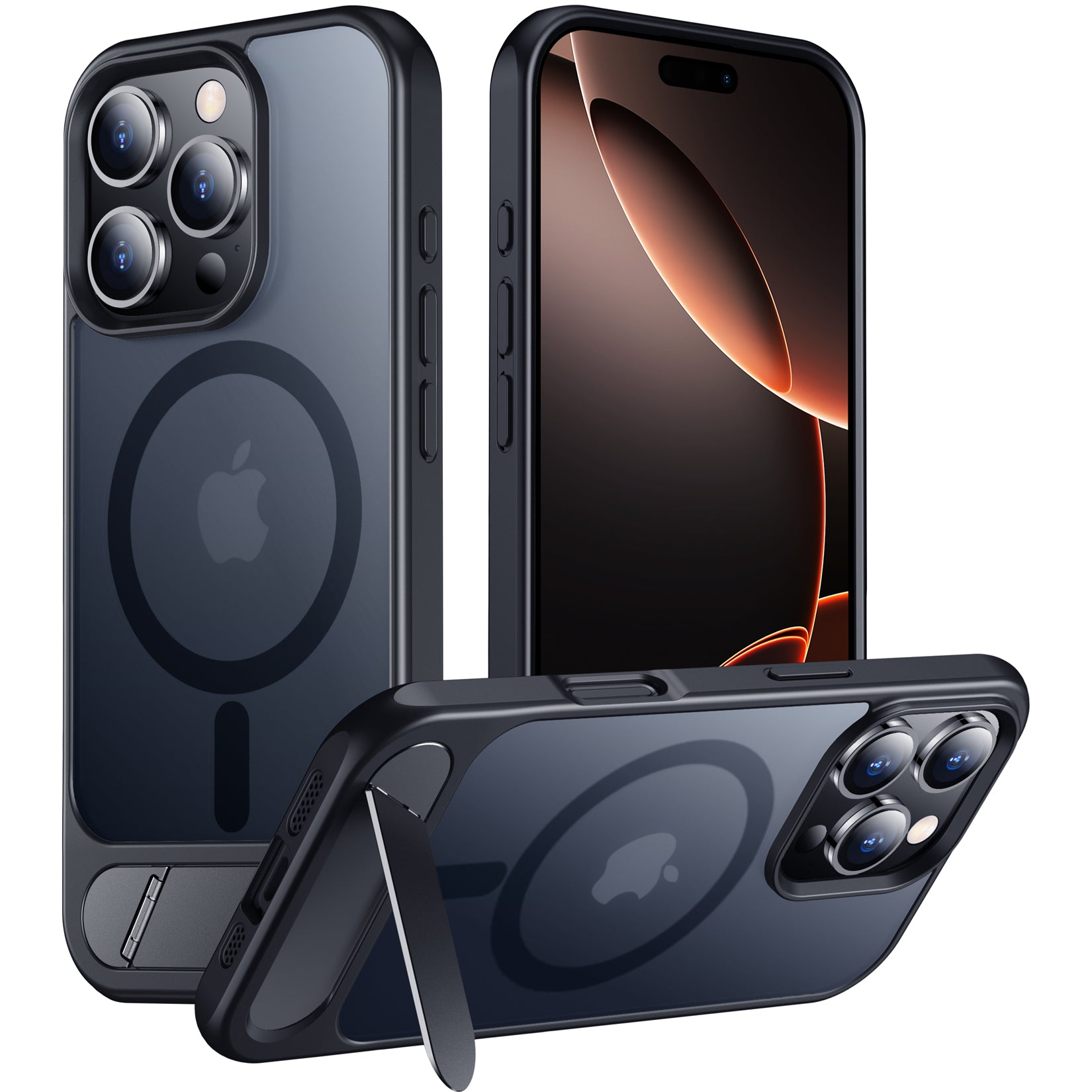 Temdan Magnetic Compatible with iPhone 16 Pro Max Case, [Built-in Invi